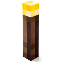 Minecraft fakkel 28 cm Minecraft lysende fakkel
